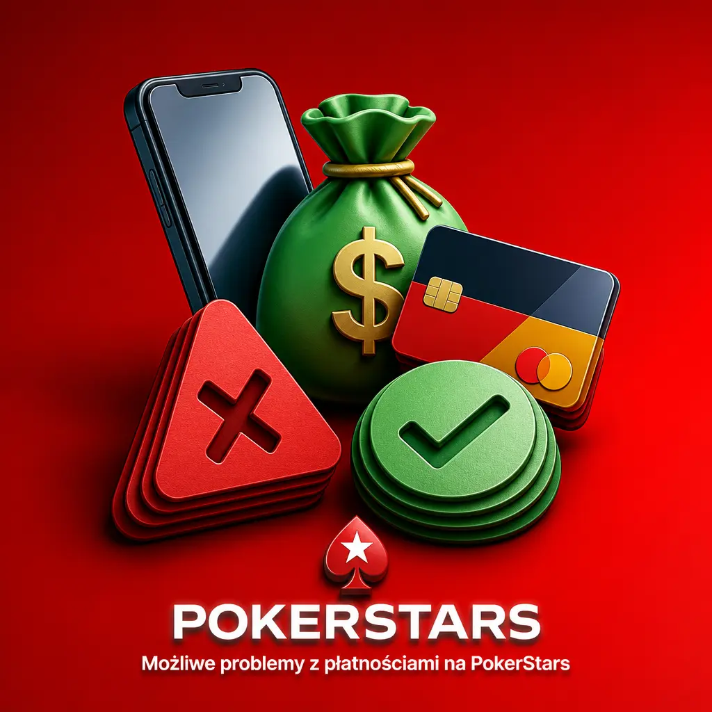 Typowe problemy z płatnościami na PokerStars: odrzucone wpłaty, opóźnione wypłaty, błędne dane odbiorcy i limity wniosków.